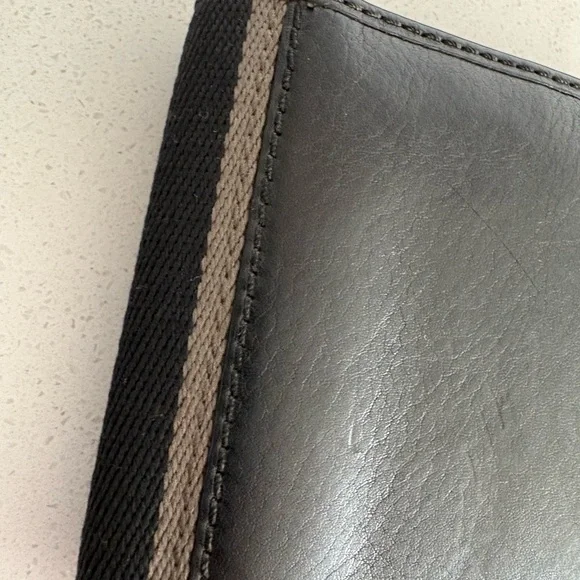 Coach men’s black leather wallet 2013 - Picture 4 of 11